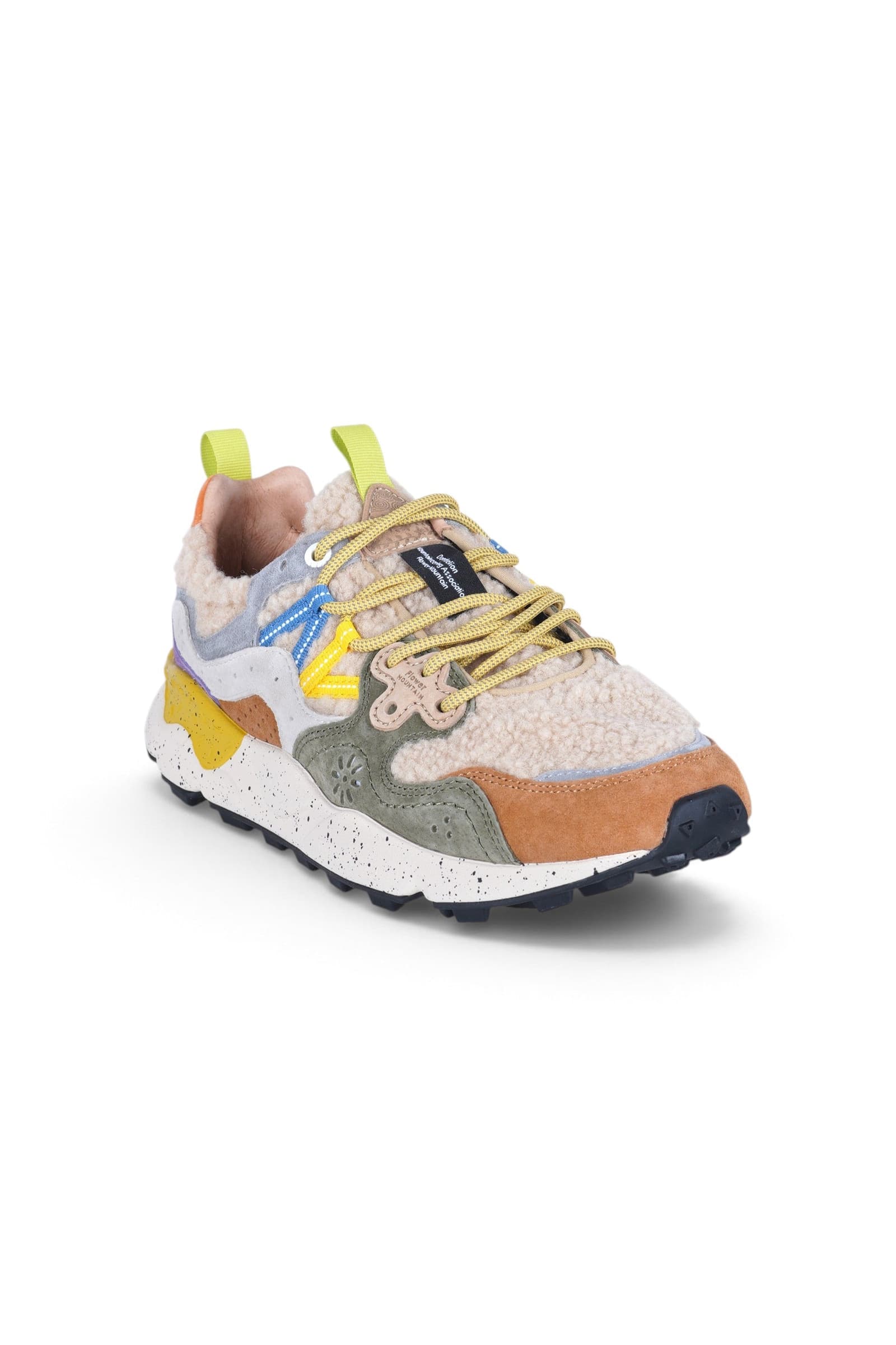FLOWER MOUNTAIN Flower Mountain - Sneakers - 480808 - Beige/Verde - 3