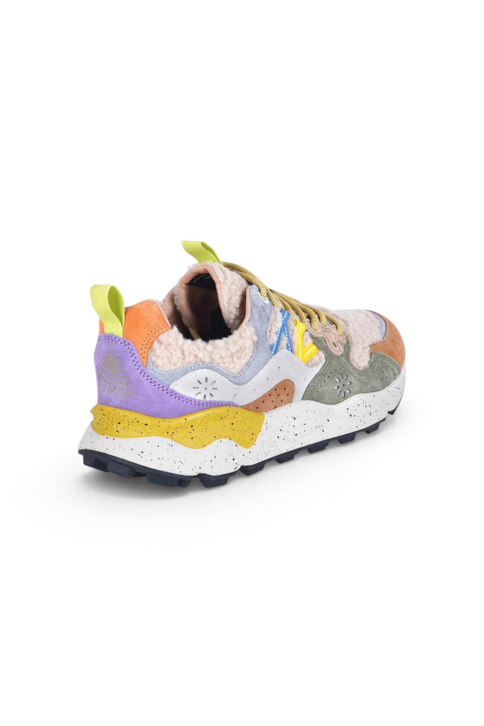 FLOWER MOUNTAIN Flower Mountain - Sneakers - 480808 - Beige/Verde - 4
