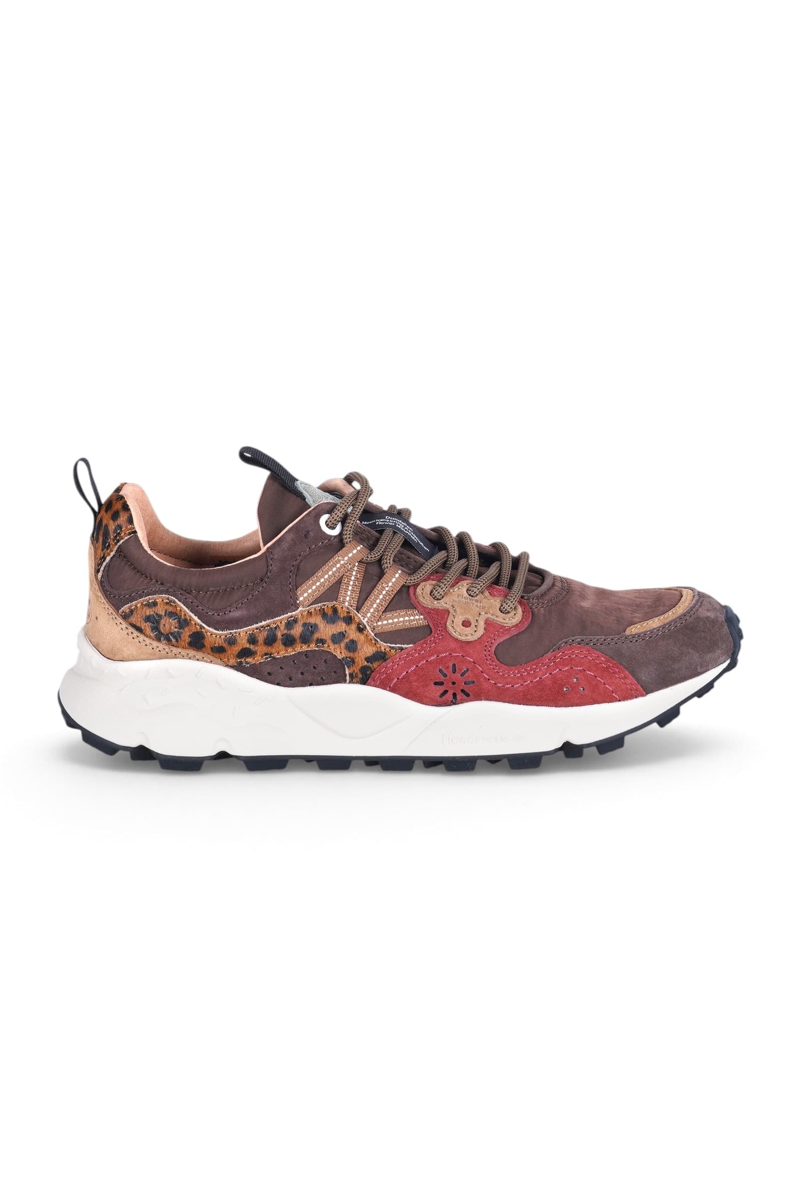 FLOWER MOUNTAIN Flower Mountain - Sneakers - 480810 - Bordeaux/Marrone - 8