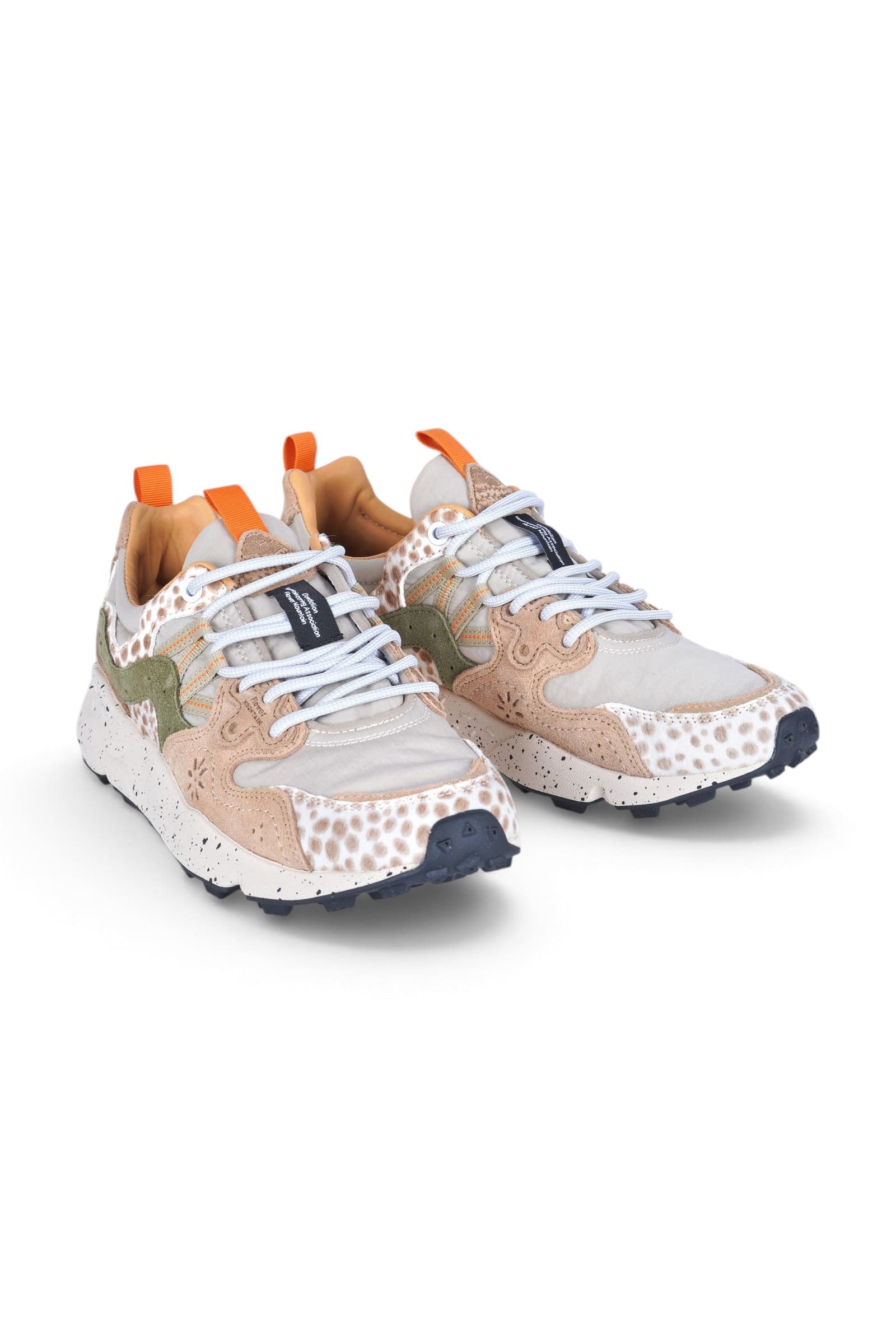 FLOWER MOUNTAIN Flower Mountain - Sneakers - 480811 - Beige/Marrone - 2