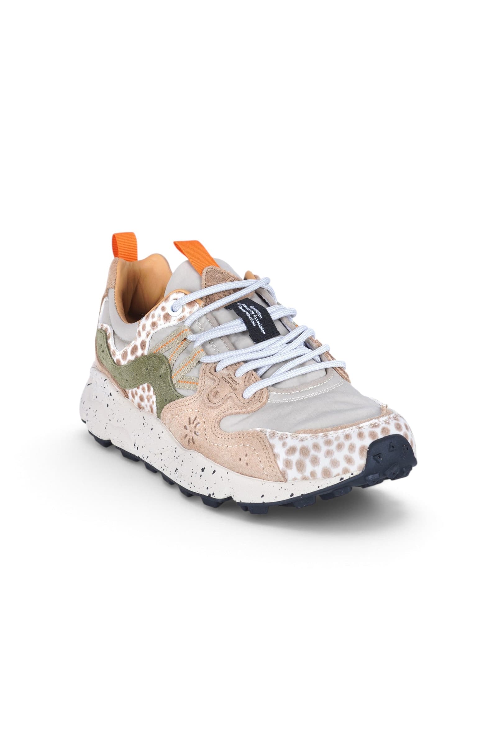 FLOWER MOUNTAIN Flower Mountain - Sneakers - 480811 - Beige/Marrone - 3