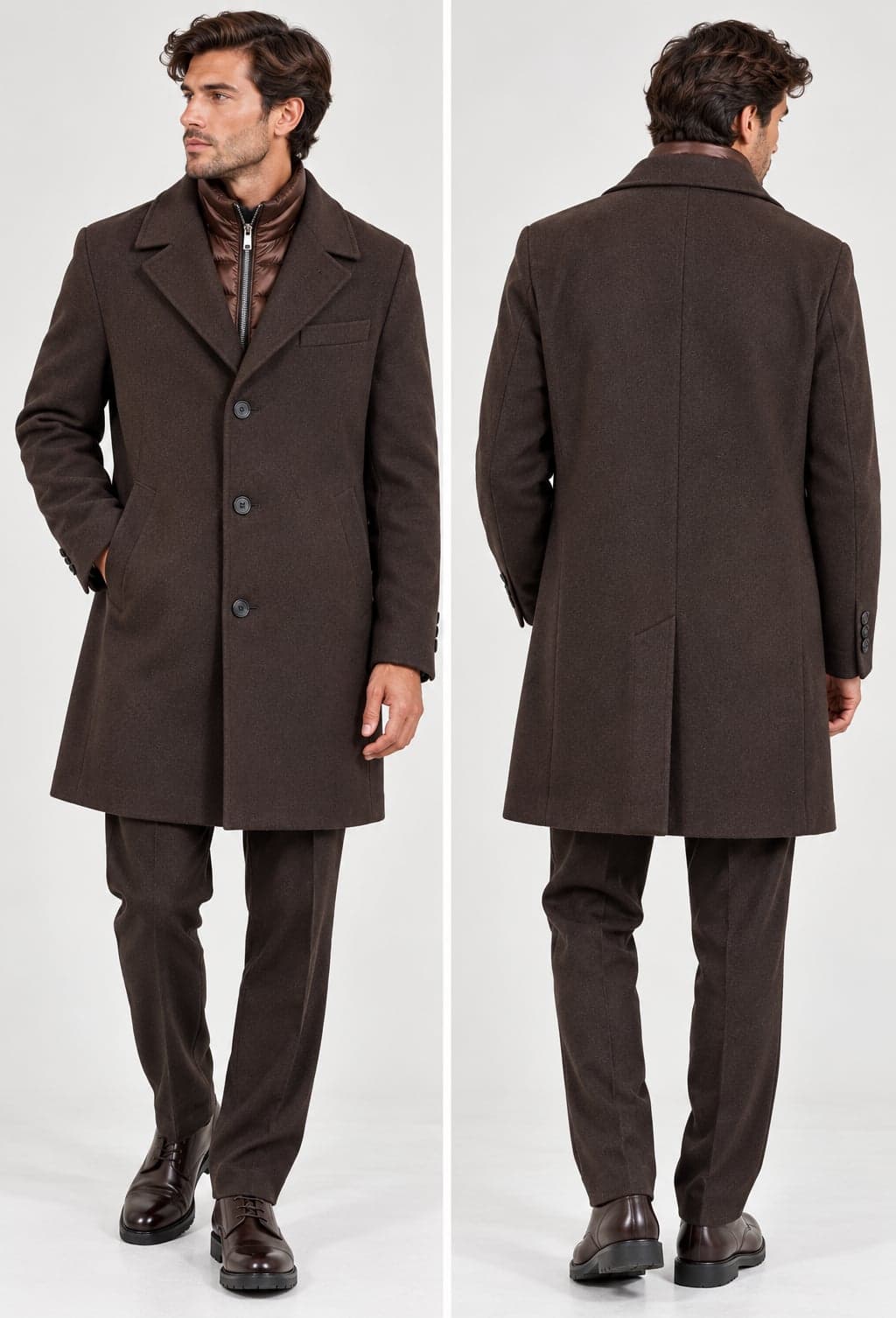 Cappotto panno pettorina tramanera - 3