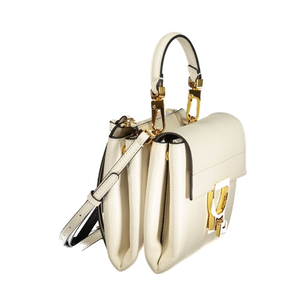 Coccinelle White Leather Women's Bag - 3