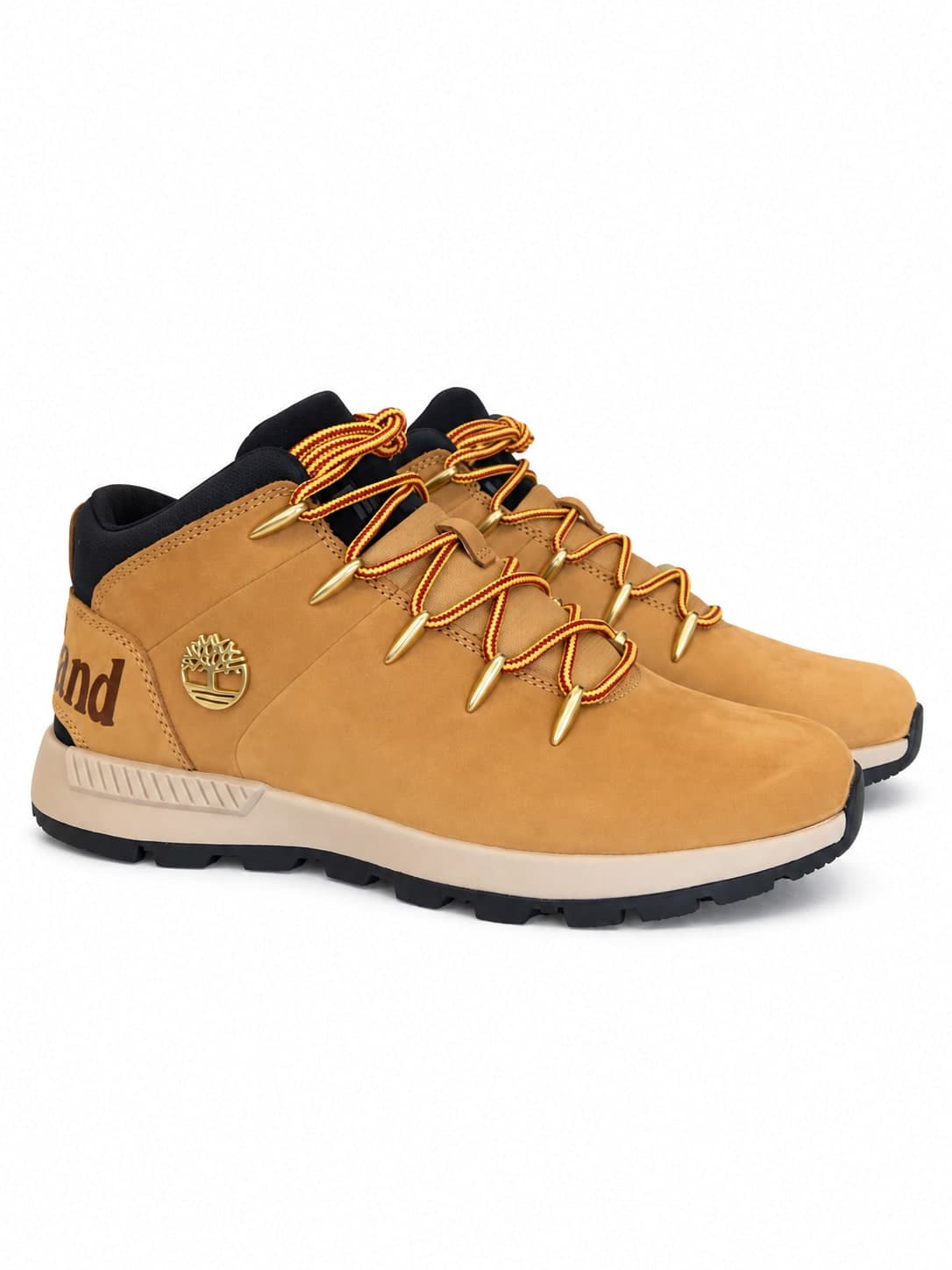 Timberland mid lace sneaker uomo Sprint Trekk Ocra - 2