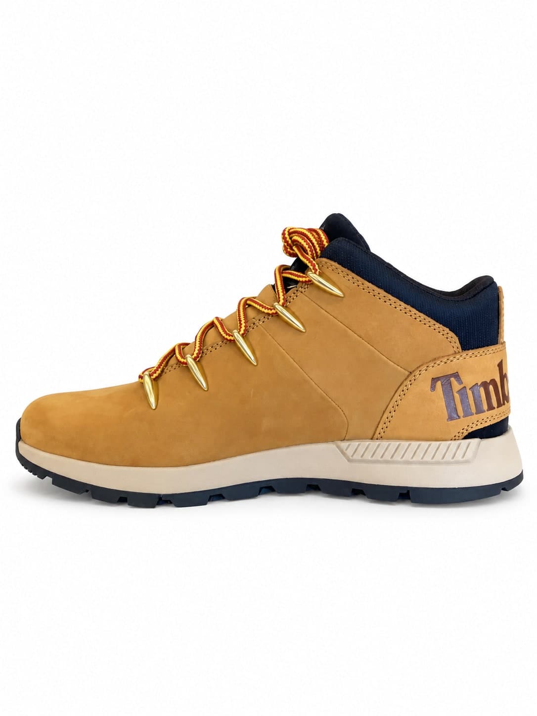Timberland mid lace sneaker uomo Sprint Trekk Ocra - 5