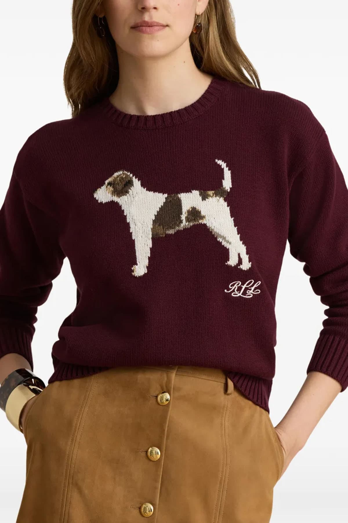 Lauren Ralph Lauren  Maglie Bordeaux - 3
