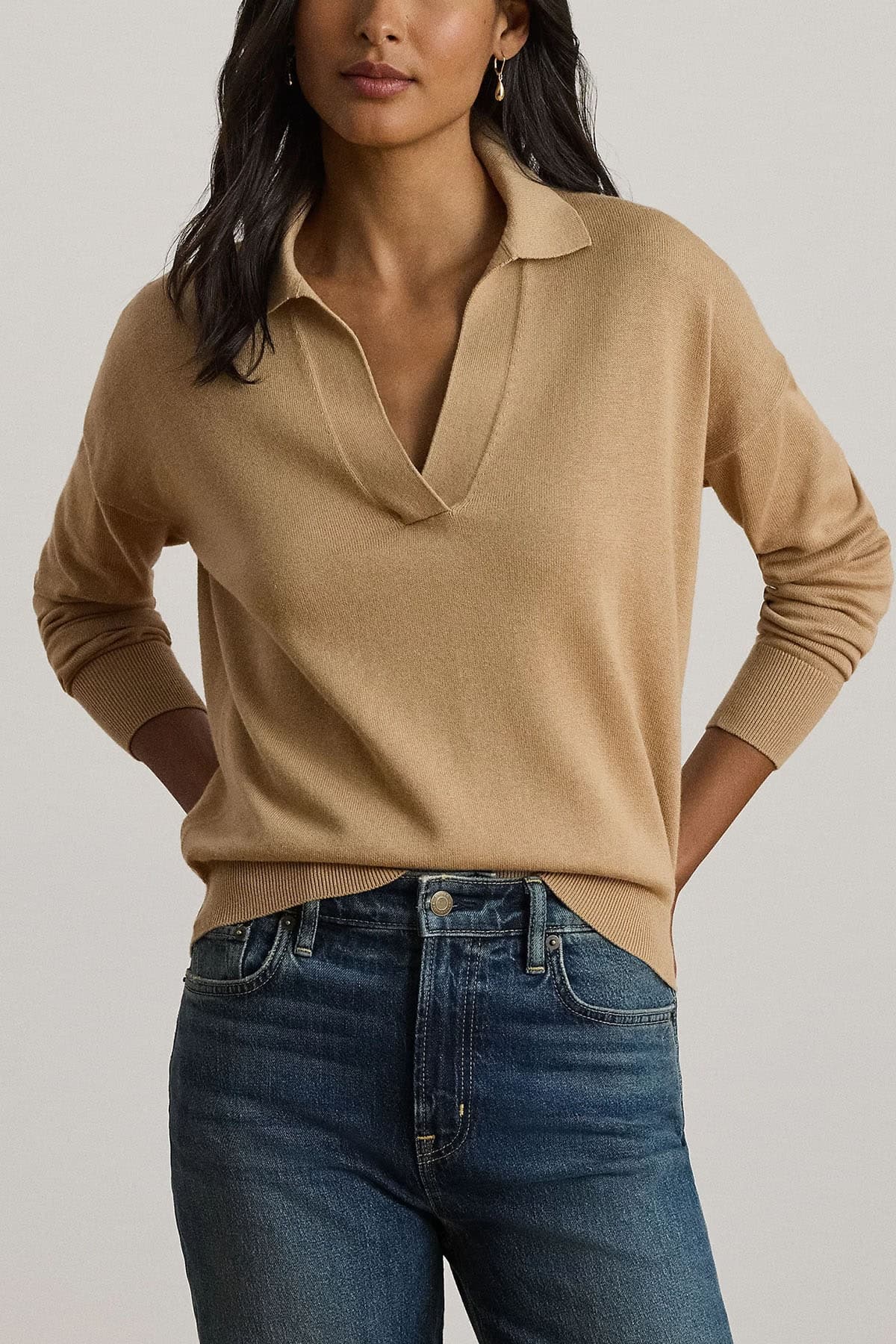 Lauren Ralph Lauren  Maglie Camel - 2