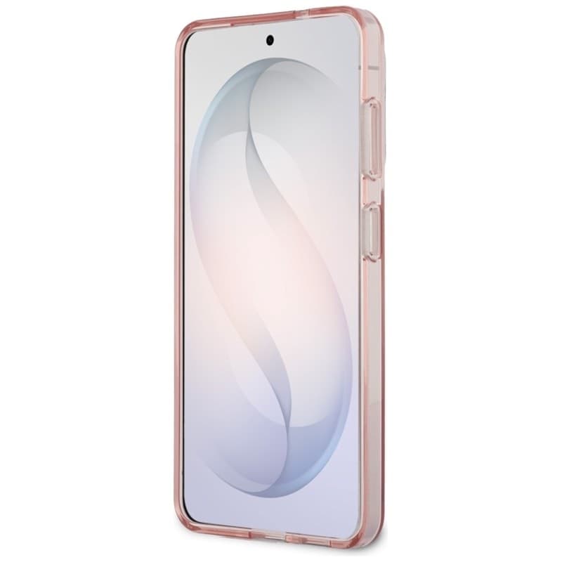 Guess IML Gradient Triangle MagSafe - Custodia per Samsung Galaxy S26 (rosa) - 5