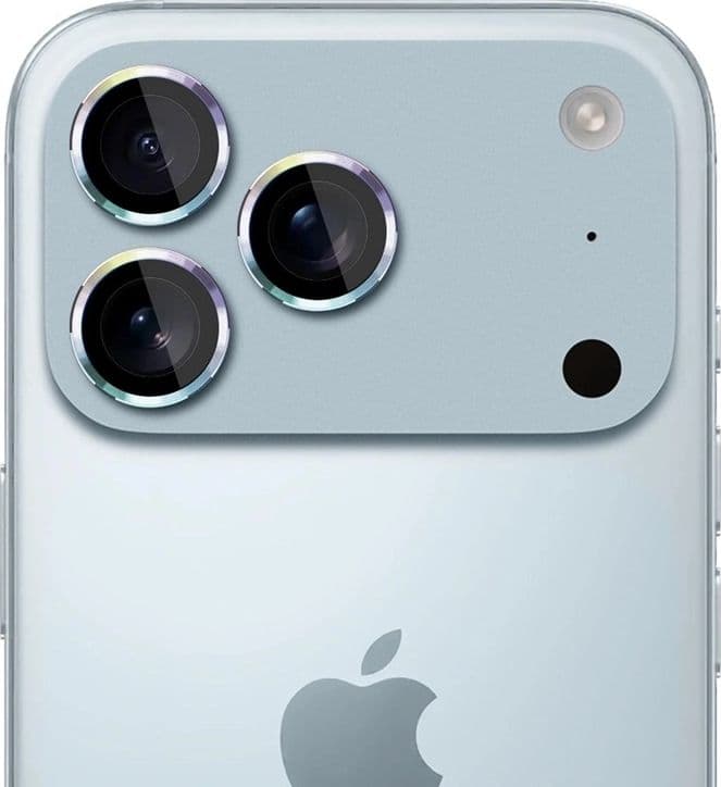 3mk Lens Protection Pro - Camera Lens Glass for iPhone 17 Pro / iPhone 17 Pro Max (Rainbow) - 3
