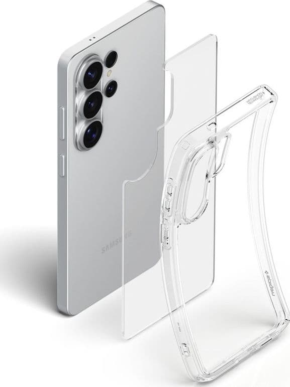 Spigen Ultra Hybrid - Custodia per Samsung Galaxy S26 Ultra (trasparente) - 4