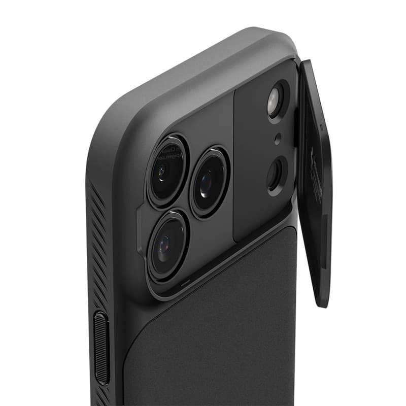 Spigen Optik Armor Mag MagSafe - Case for iPhone 17 Pro Max (Black) - 8