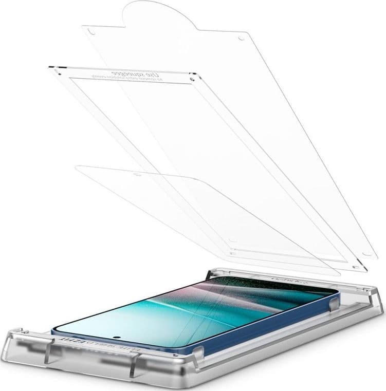 Spigen Elite Shield EZ Fit HD - Hydrogel Screen Protector for Samsung Galaxy S25 (Clear) - 2