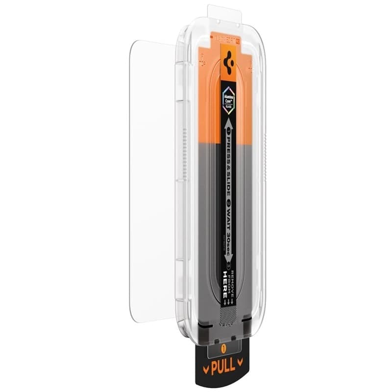 Spigen GLAS.TR EZ Fit Pro Privacy - Privacy Tempered Glass for iPhone 17 Pro Max / 16 Pro Max - 3