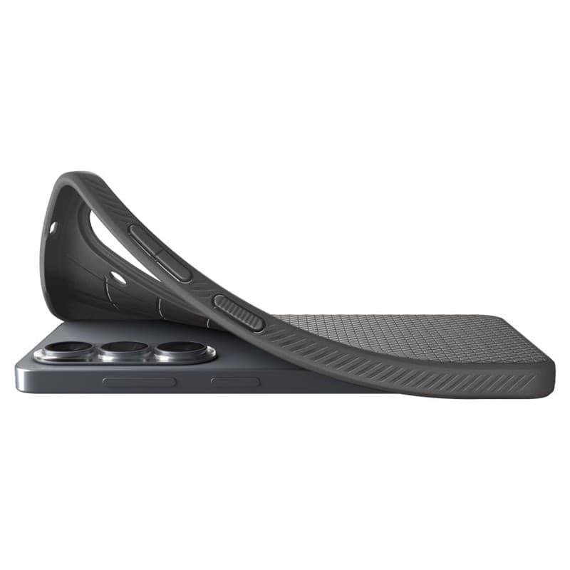 Spigen Liquid Air - Custodia per Samsung Galaxy S26+ (grigio marmo) - 3