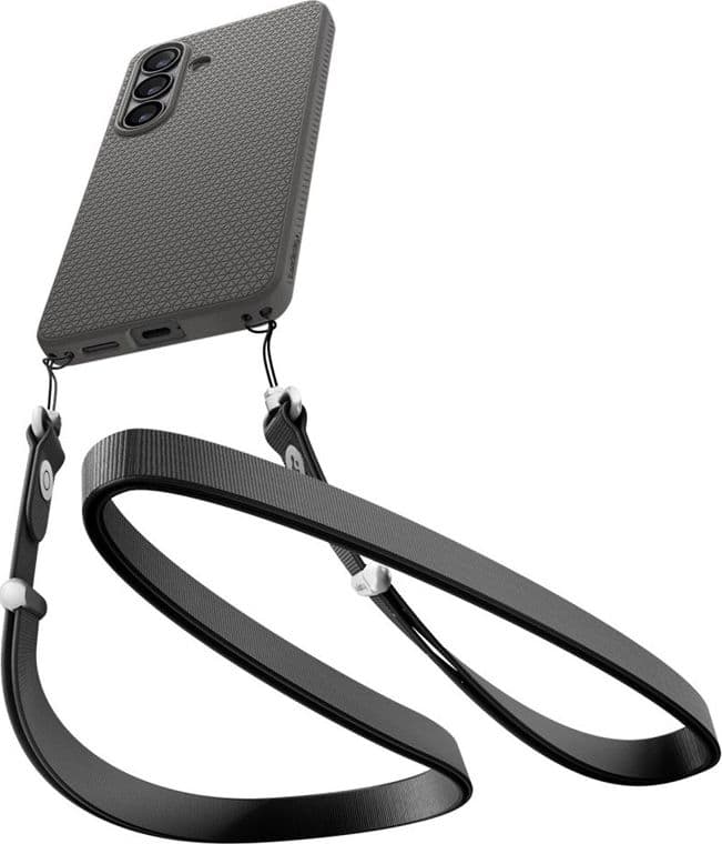Spigen Liquid Air - Custodia per Samsung Galaxy S26+ (grigio marmo) - 6