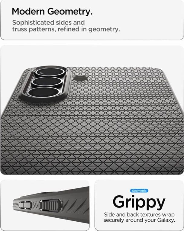 Spigen Liquid Air - Custodia per Samsung Galaxy S26+ (grigio marmo) - 10