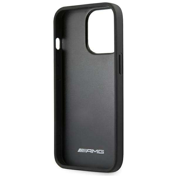 AMG Leather Hot Stamped - Case for iPhone 14 Pro (Black) - 7