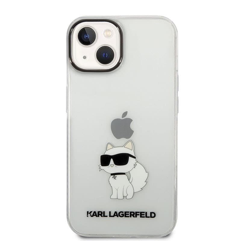 Karl Lagerfeld IML NFT Choupette - Case for iPhone 14 Plus (Clear) - 2