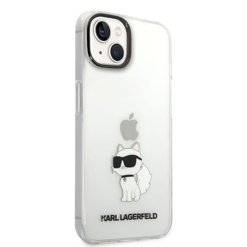 Karl Lagerfeld IML NFT Choupette - Case for iPhone 14 Plus (Clear) - 3