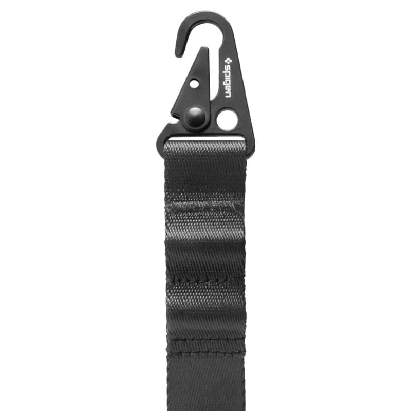 Spigen DA30M Lanyard Strap Crossbody - Universal Phone Strap / Lanyard (Black) - 5
