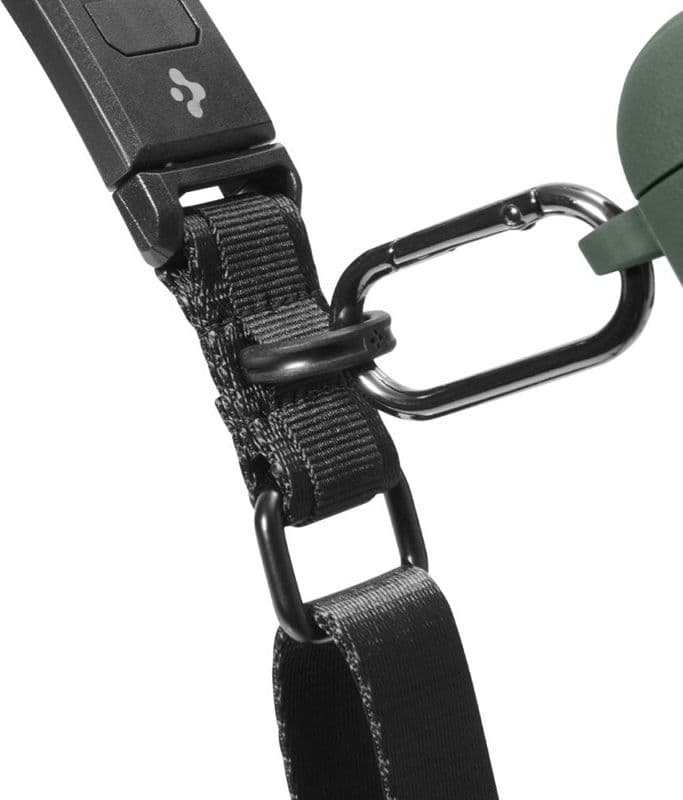 Spigen DA30M Lanyard Strap Crossbody - Universal Phone Strap / Lanyard (Black) - 7