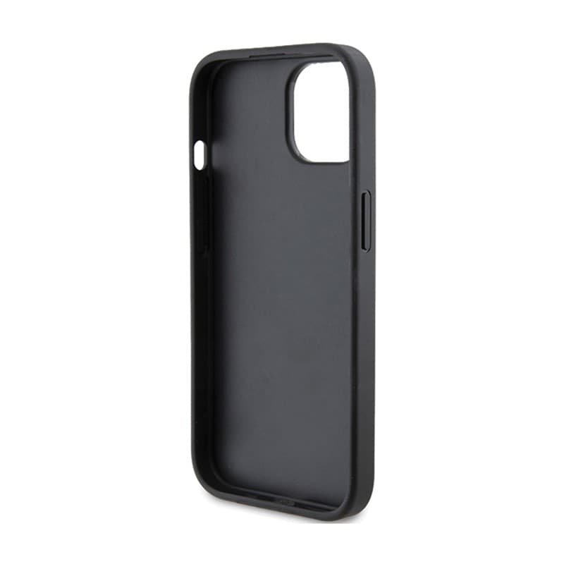 Karl Lagerfeld Quilted K Pattern - iPhone 15 Plus Case (Black) - 7