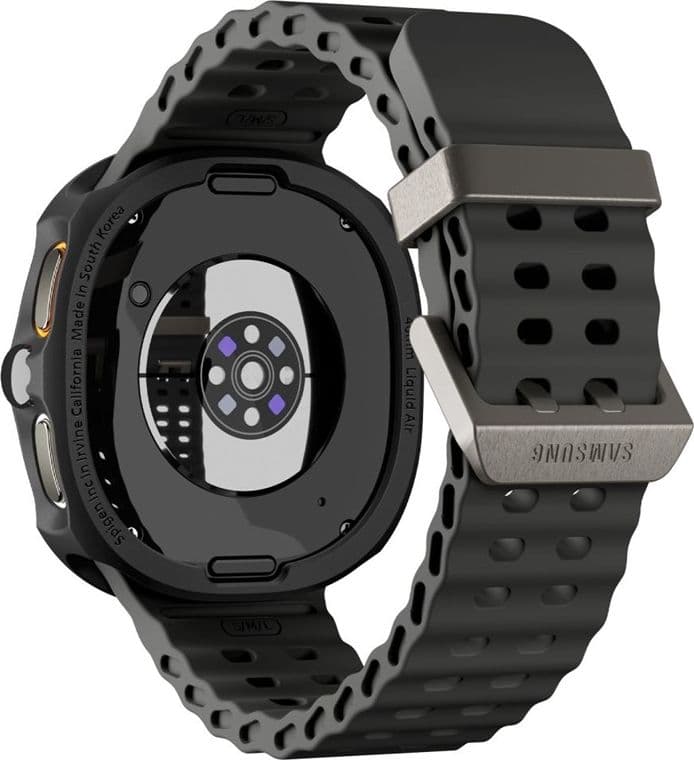 Spigen Liquid Air - Case for Samsung Galaxy Watch 8 44 mm (Matte Black) - 4