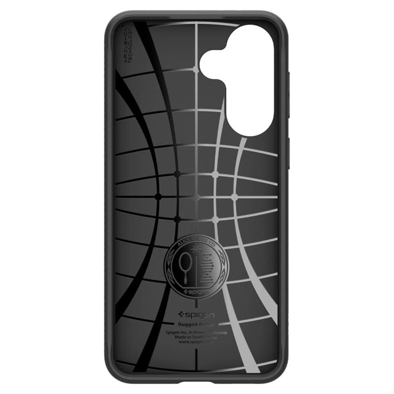 Spigen Rugged Armor - Custodia per Samsung Galaxy A37 5G (Nero opaco) - 4