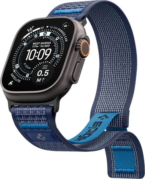 Cinturino Spigen Athlex Air 2 per Apple Watch 44/45/46/49 mm (Blu Navy Attivo) - 6