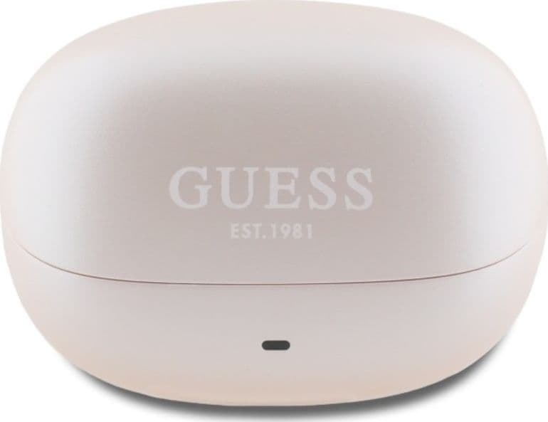 Guess Capsule Printed Logo - Bluetooth TWS ANC & ENC Earbuds + Charging Case (pink) - 2