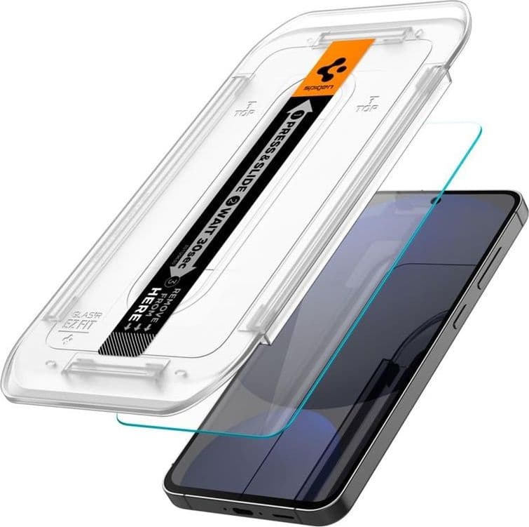 Spigen GLAS.TR EZ FIT 2-Pack - Tempered Glass for Samsung Galaxy A56 5G / S24 FE (2 pieces) - 2