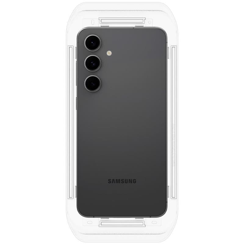 Spigen GLAS.TR EZ FIT 2-Pack - Tempered Glass for Samsung Galaxy A56 5G / S24 FE (2 pieces) - 7