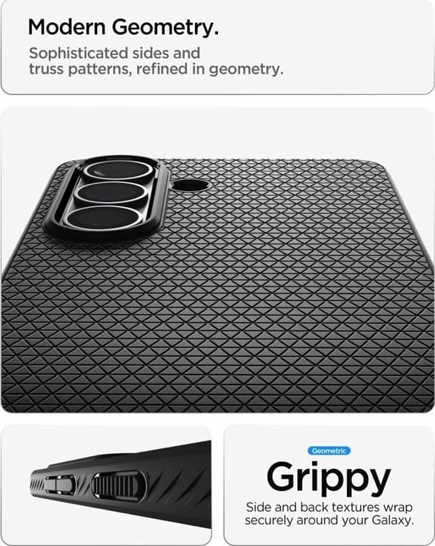 Spigen Liquid Air - Custodia per Samsung Galaxy S26+ (nero opaco) - 10