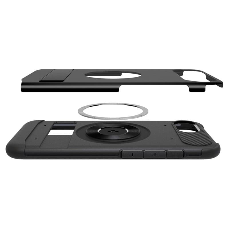 Spigen Slim Armor Mag MagSafe - Custodia per iPhone 17e / 16e (Nero) - 7