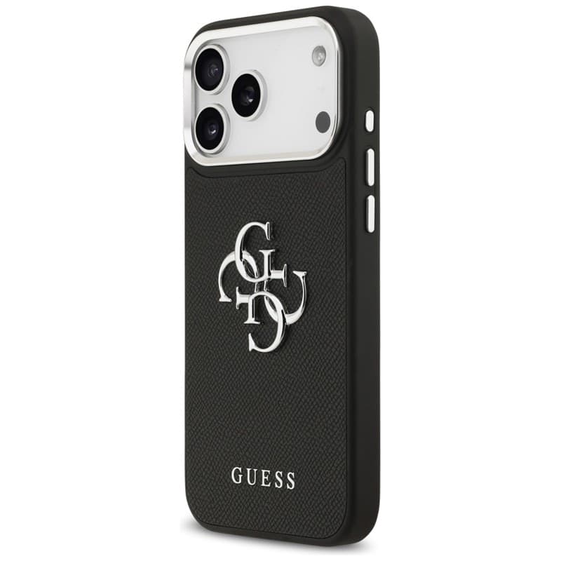 Guess Grained Big 4G Classic Logo - Case iPhone 17 Pro Max (black) - 2