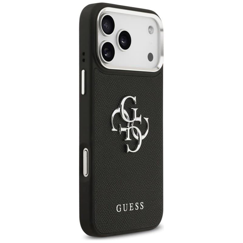 Guess Grained Big 4G Classic Logo - Case iPhone 17 Pro Max (black) - 4