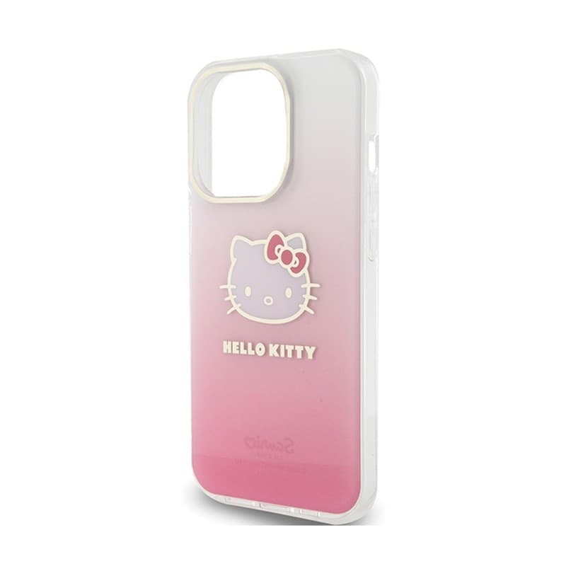 Hello Kitty IML Gradient Electrop Kitty Head - iPhone 15 Pro Max Case (pink) - 6