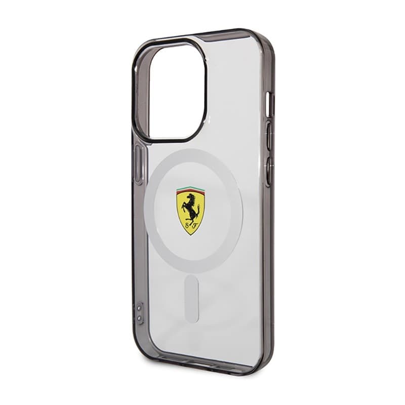 Ferrari Outline Magsafe - Case for iPhone 14 Pro Max (Transparent) - 6