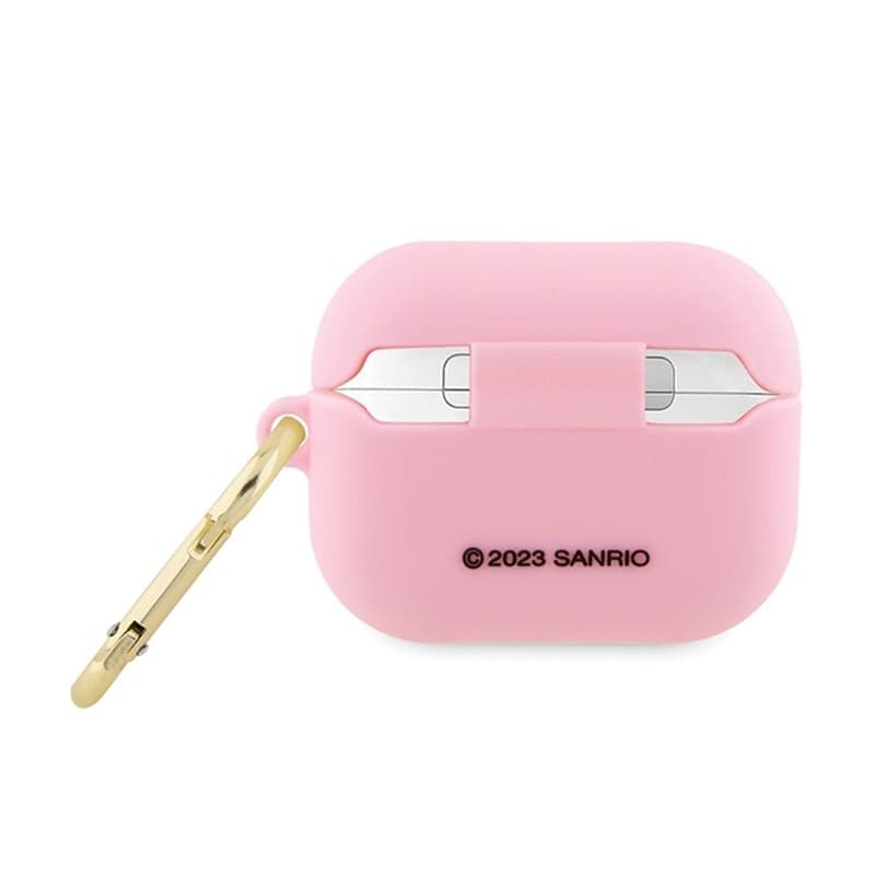 Hello Kitty Silicone 3D Kitty Head - Case for AirPods Pro (pink) - 2
