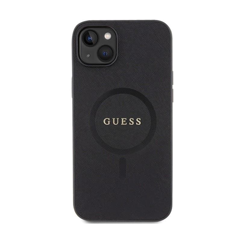Guess Saffiano MagSafe - iPhone 15 Plus Case (black) - 3