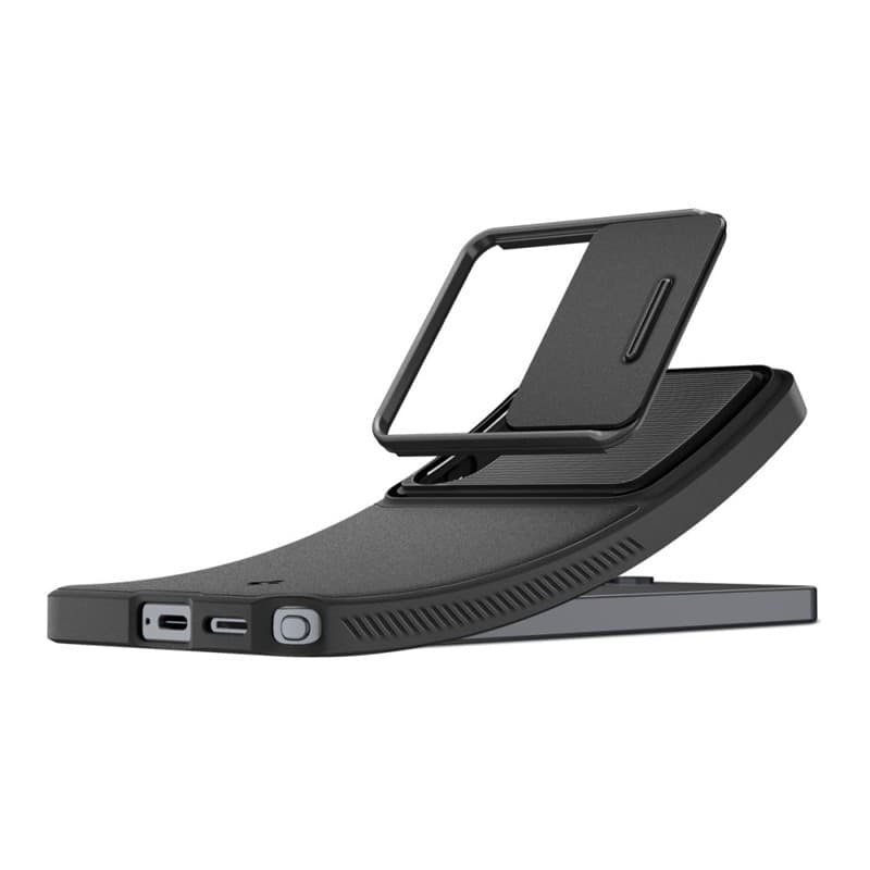 Spigen Optik Armor - Custodia per Samsung Galaxy S26 Ultra (Nero) - 3