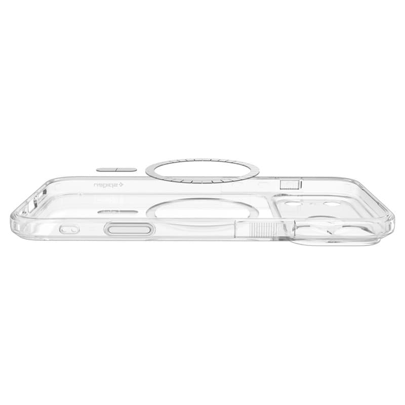 Spigen Ultra Hybrid T Mag MagSafe - Custodia per iPhone 18 Pro / 17 Pro (Bianco lucido) - 5