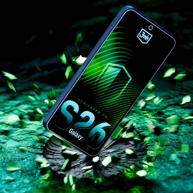 3mk FlexibleGlass - Vetro ibrido per Samsung Galaxy S26 - 3