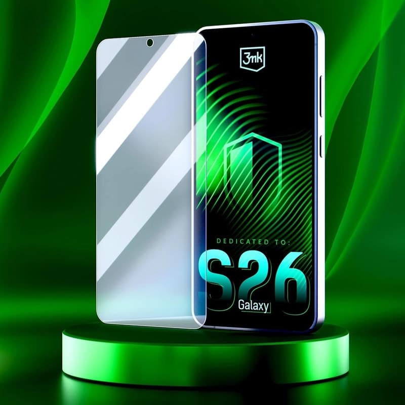 3mk FlexibleGlass - Vetro ibrido per Samsung Galaxy S26 - 5