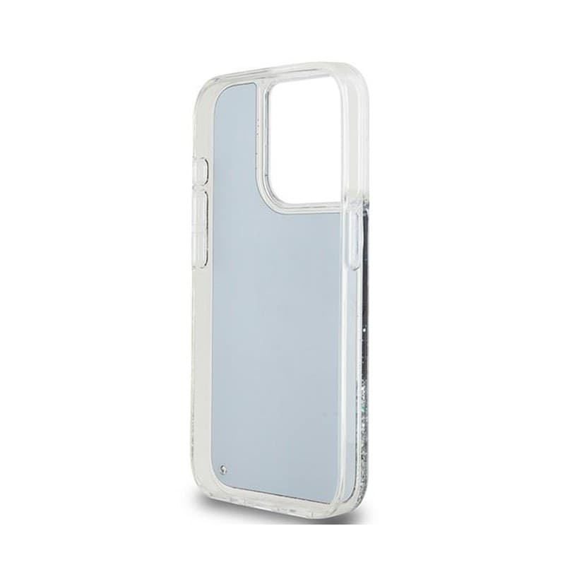 DKNY Liquid Glitter Big Logo - Case for iPhone 15 Pro (black) - 7