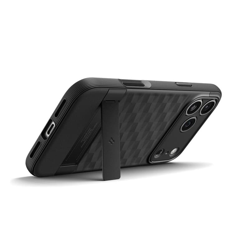 Spigen Parallax S Mag MagSafe - Case for iPhone 17 Pro Max (Matte Black) - 9
