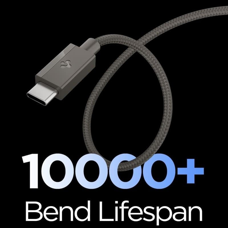Spigen EB6015CC Essential - Cavo da USB-C a USB-C 60W 1,5 m (Gunmetal) - 3