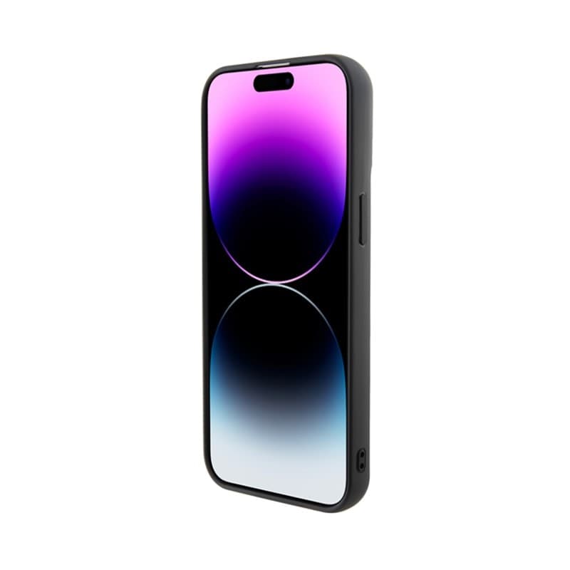 Karl Lagerfeld 3D Rubber Multi Logo - Case for iPhone 15 Pro Max (Black) - 5