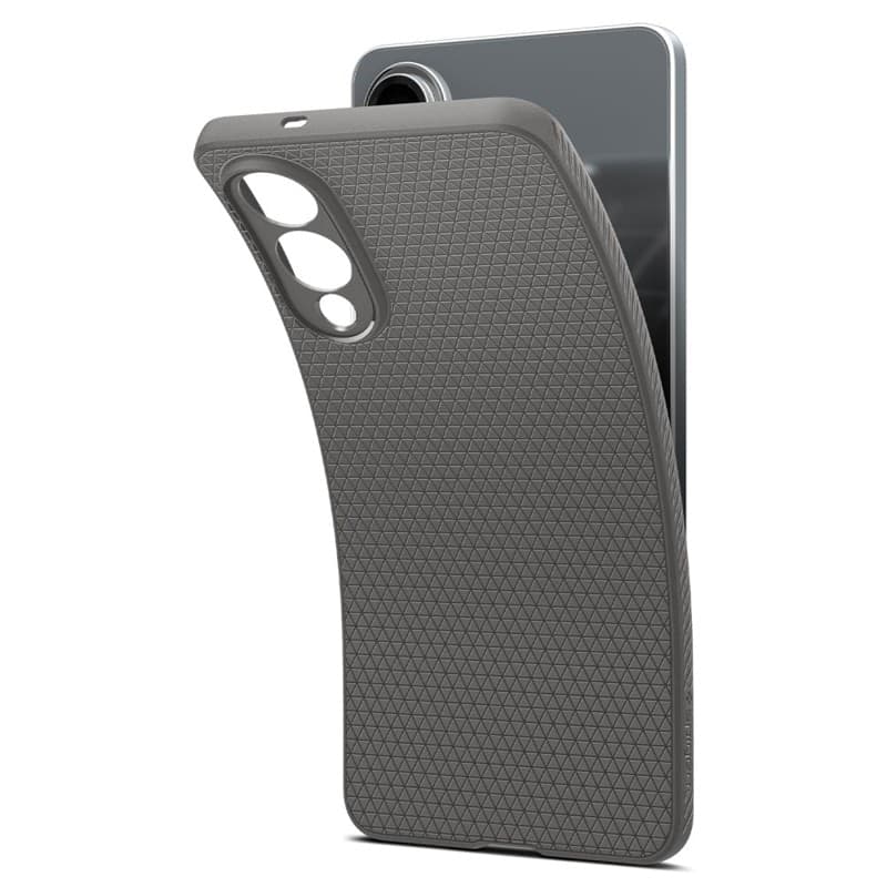 Spigen Liquid Air - Case for Samsung Galaxy S25 Edge (Marble Grey) - 7