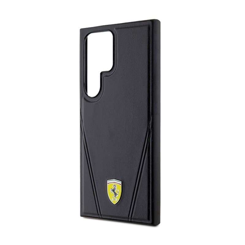 Ferrari Hot Stamp V Lines MagSafe - Samsung Galaxy S24 Ultra case (black) - 6